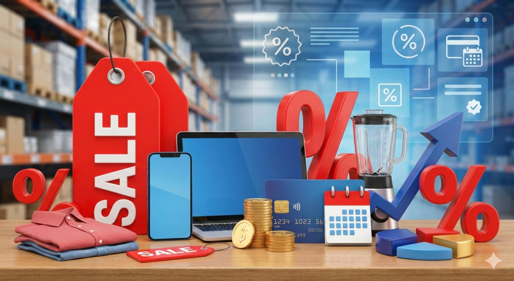 Рассрочка от магазина и товары по акции