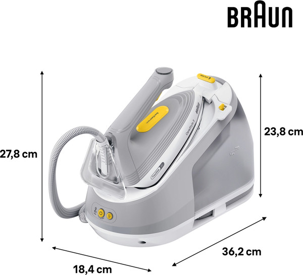 Утюг с парогенератором Braun 12830040-IS3231GY- фото4, картинка4 Утюг с парогенератором Braun 12830040-IS3231GY- фото4