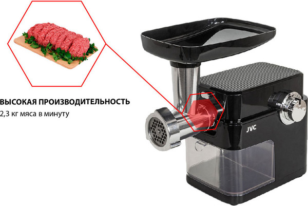 Мясорубка электрическая JVC JK-MG162- фото8, картинка8 Мясорубка электрическая JVC JK-MG162- фото8