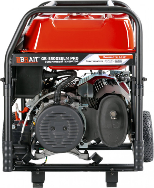 Бензиновый генератор Brait GB 5500SELM Pro- фото3