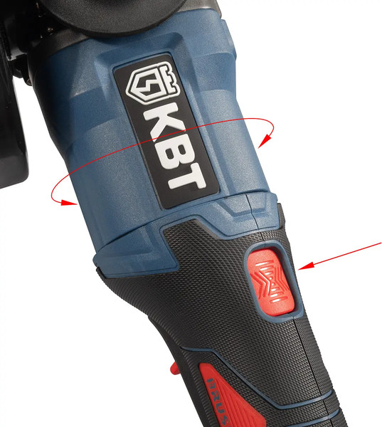 Угловая шлифовальная машина КВТ GB-20-125R Профи / 104533- фото4