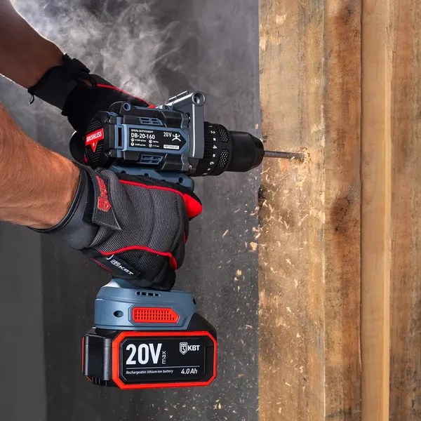 Аккумуляторная дрель-шуруповерт КВТ DB-20-160 Профи / 104531- фото7