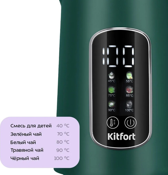 Электрочайник Kitfort КТ-8726- фото3, картинка3 Электрочайник Kitfort КТ-8726- фото3