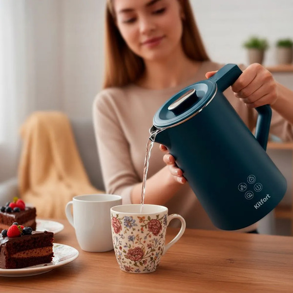 Электрочайник Kitfort КТ-8728- фото2