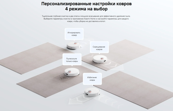 Робот-пылесос Xiaomi Robot Vacuum S40 EU / BHR084AEU- фото9