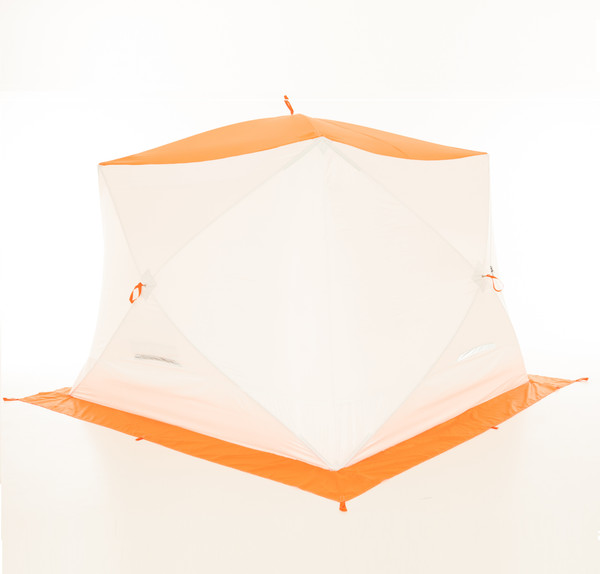 Палатка Пингвин Shelters MrFisher ЛОНГ 250 (белый/оранжевый)- фото8