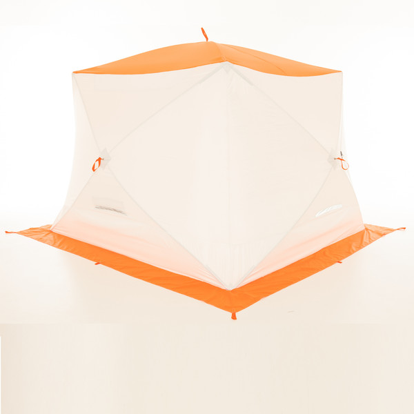 Палатка Пингвин Shelters MrFisher ЛОНГ 250 (белый/оранжевый)- фото9
