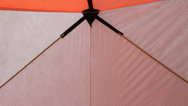 Палатка Пингвин Shelters MrFisher Лонг 290 (белый/оранжевый)- фото4