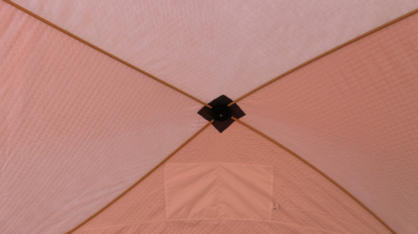 Палатка Пингвин Shelters MrFisher Лонг 290 (белый/оранжевый)- фото5