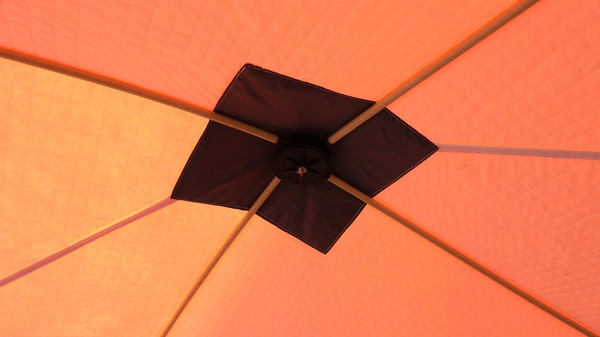 Палатка Пингвин Shelters MrFisher Лонг 290 (белый/оранжевый)- фото6