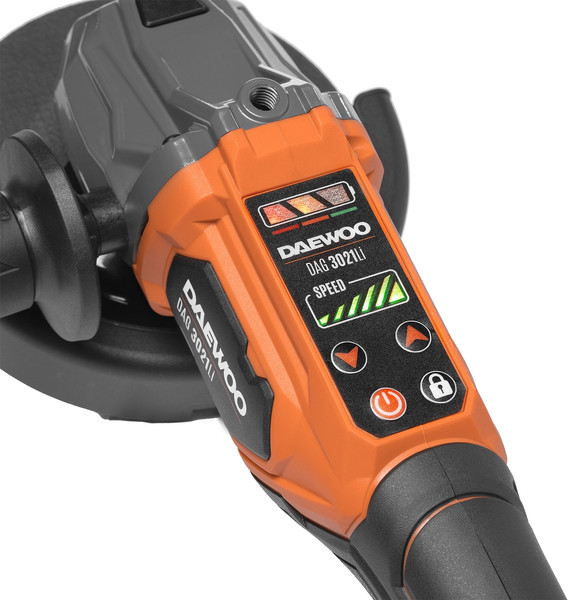 Угловая шлифовальная машина Daewoo Power DAG 3021Li- фото6