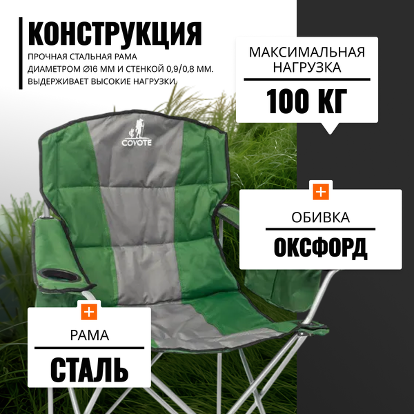 Комплект кресел складных Coyote HKC-1003B- фото2