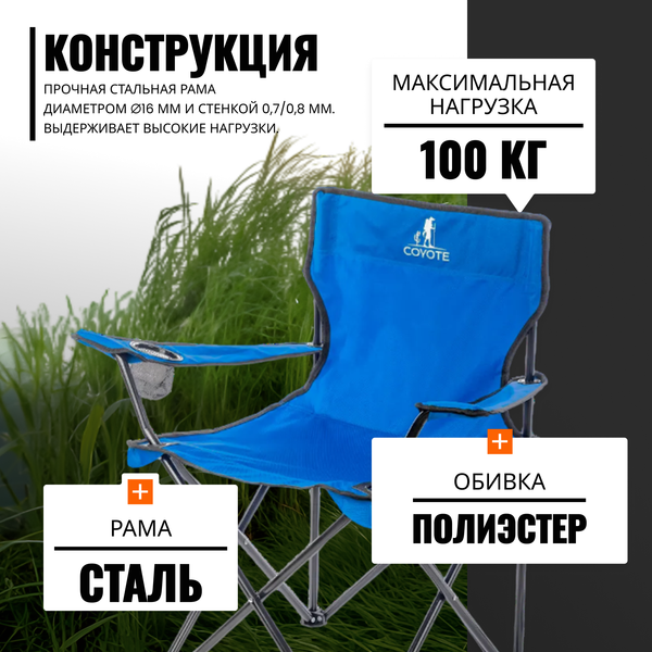 Комплект кресел складных Coyote HKC-1001A- фото2