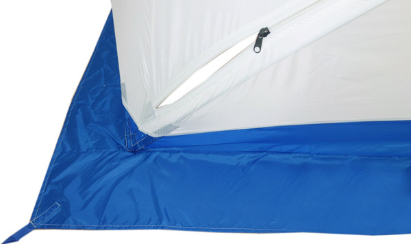 Палатка Пингвин Shelters Призма Композит 1-слойная 185x185 (белый/синий)- фото2