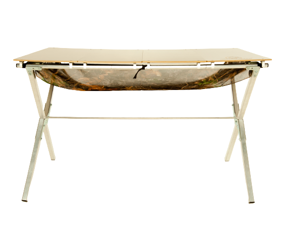 Стол складной Пингвин Shelters Алюминиевый в чехле- фото2