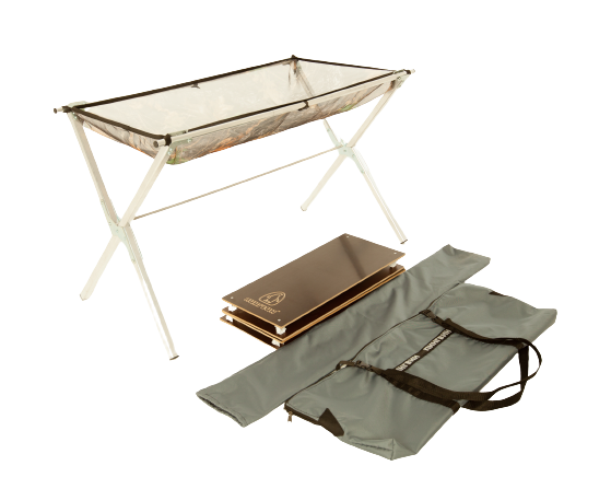 Стол складной Пингвин Shelters Алюминиевый в чехле- фото4