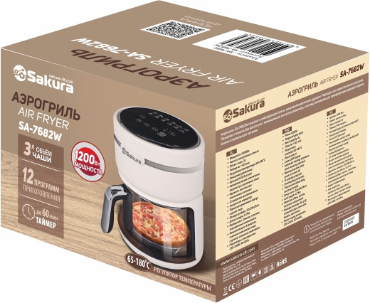 Аэрогриль Sakura SA-7682W- фото2, картинка2 Аэрогриль Sakura SA-7682W- фото2