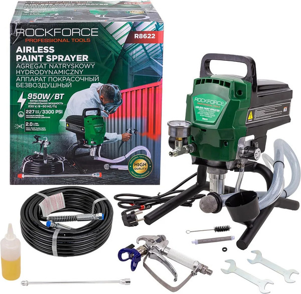 Краскопульт безвоздушный RockForce RF-R8622- фото2