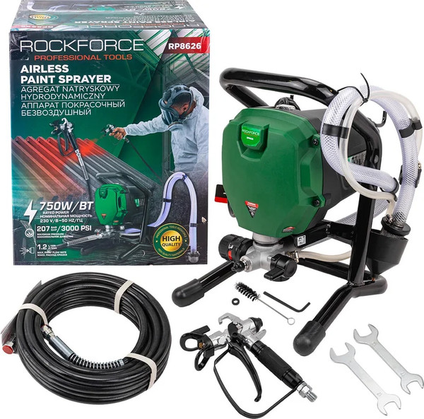 Краскопульт безвоздушный RockForce RF-RP8626- фото2