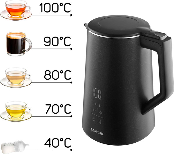 Электрочайник Sencor SWK 0600BK- фото2, картинка2 Электрочайник Sencor SWK 0600BK- фото2