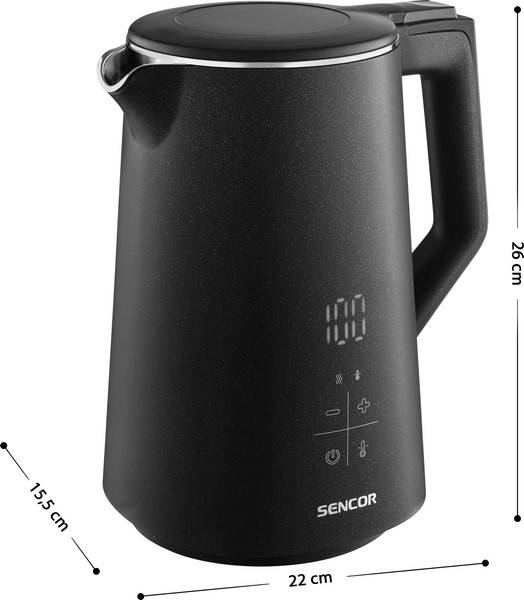 Электрочайник Sencor SWK 0600BK- фото4, картинка4 Электрочайник Sencor SWK 0600BK- фото4
