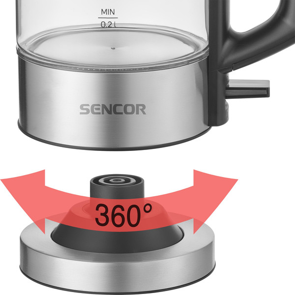 Электрочайник Sencor SWK 160SS- фото9, картинка9 Электрочайник Sencor SWK 160SS- фото9