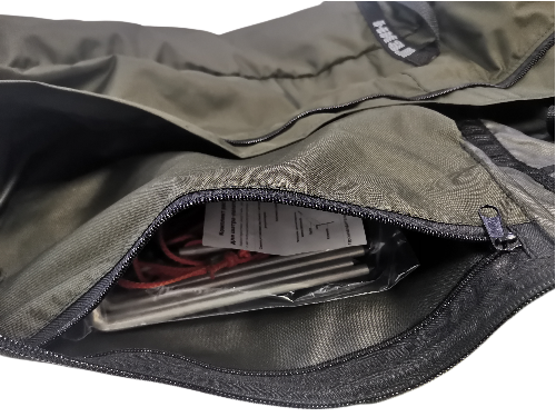 Палатка Пингвин Shelters Всесезонная двускатная 200x190 / 11752 (хаки/бежевый)- фото3