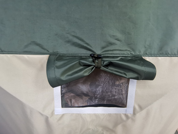 Палатка Пингвин Shelters Всесезонная двускатная 200x190 / 11752 (хаки/бежевый)- фото6