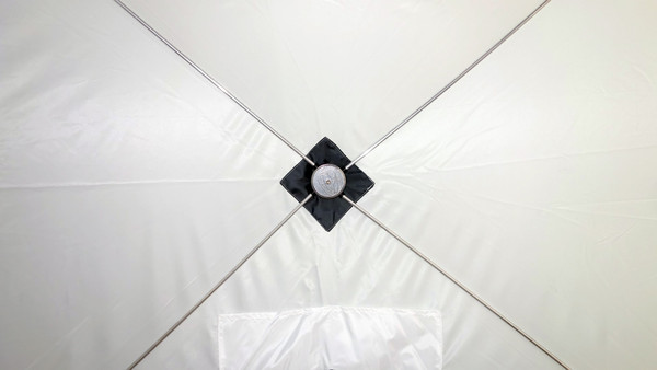 Палатка Пингвин Shelters Призма Премиум 1-слойная 215x215 Композит (белый/синий)- фото7