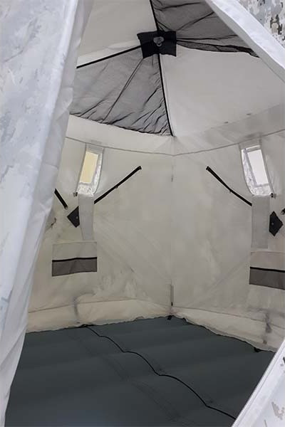 Палатка Пингвин Shelters Призма Премиум 230 2-слойная Армеец Композит- фото10