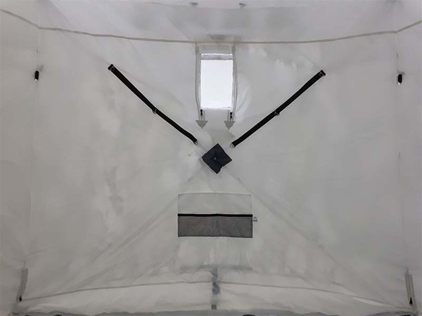 Палатка Пингвин Shelters Призма Премиум 230 2-слойная Армеец Композит- фото9