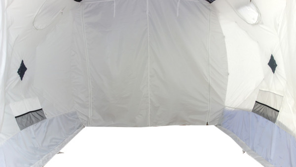 Палатка Пингвин Shelters Big Twin 2-слойная 400x215 Композит (белый/синий)- фото9