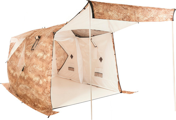 Палатка Пингвин Shelters Big Twin КМФ 2-слойная 400x215 (камуфляж)- фото