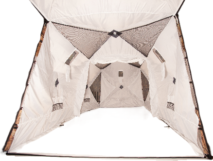 Палатка Пингвин Shelters Big Twin КМФ 2-слойная 400x215 (камуфляж)- фото4