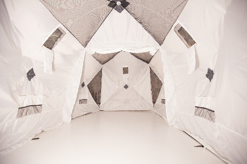 Палатка Пингвин Shelters Big Twin КМФ 2-слойная 400x215 (камуфляж)- фото5