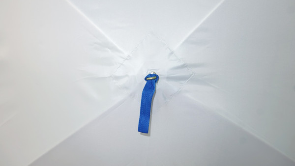 Палатка Пингвин Shelters Шелтерс Премиум 1-слойная 215x215 (белый/синий)- фото2