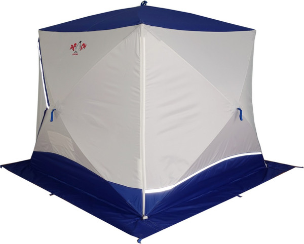 Палатка Пингвин Shelters Шелтерс Премиум 1-слойная 215x215 (белый/синий)- фото6