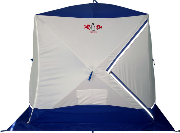 Палатка Пингвин Shelters Шелтерс Премиум 1-слойная 215x215 (белый/синий)- фото7
