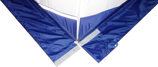 Палатка Пингвин Shelters Шелтерс Премиум 2-слойная 215x215 (белый/синий)- фото7