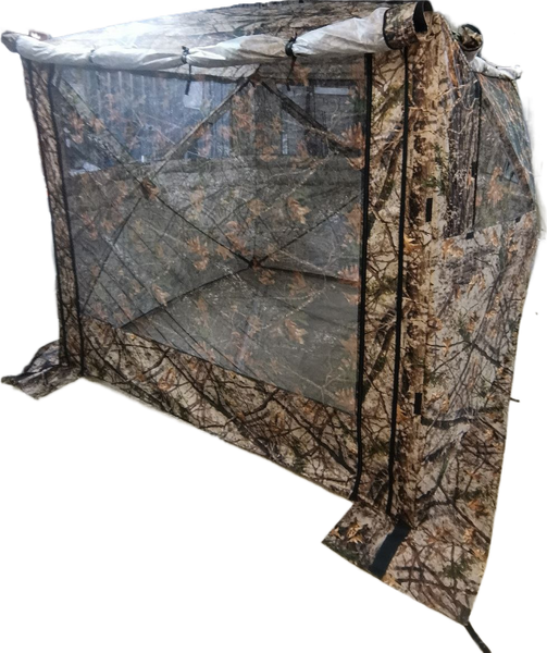 Туристический шатер Пингвин Shelters Кемпинг 4 КМФ- фото