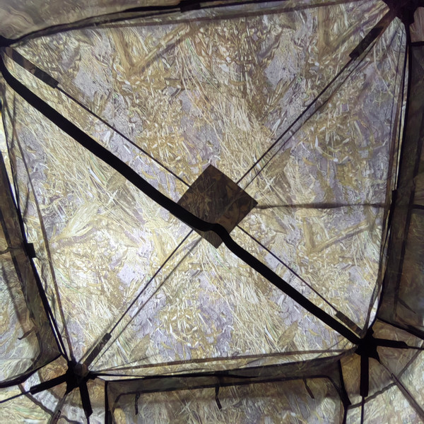 Палатка Пингвин Shelters Охотничья засидка Хантер (кусты/камуфляж)- фото10