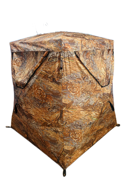 Палатка Пингвин Shelters Охотничья засидка Хантер (кусты/камуфляж)- фото3