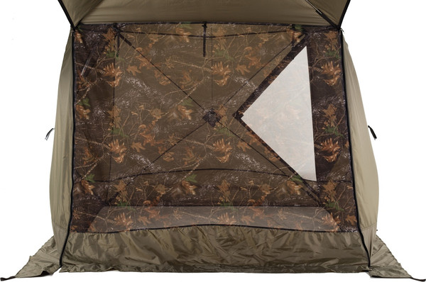 Палатка Пингвин Shelters MrFisher Шелтерс 215 с москитной сеткой (хаки)- фото2