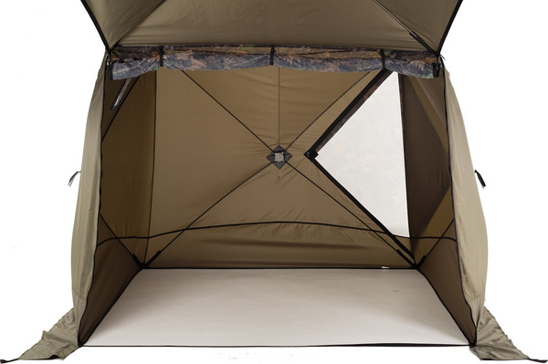 Палатка Пингвин Shelters MrFisher Шелтерс 215 с москитной сеткой (хаки)- фото4