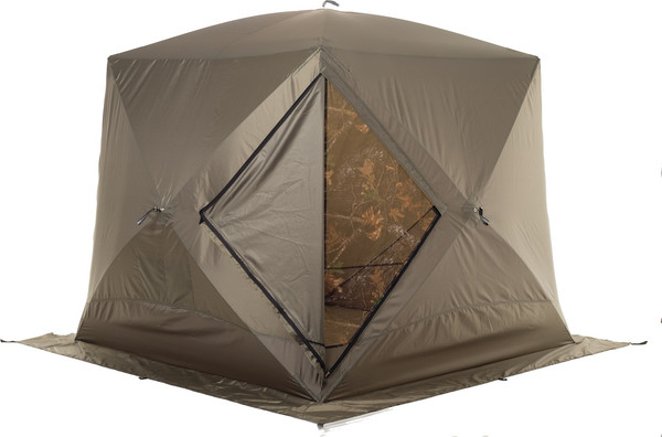 Палатка Пингвин Shelters MrFisher Шелтерс 215 с москитной сеткой (хаки)- фото5