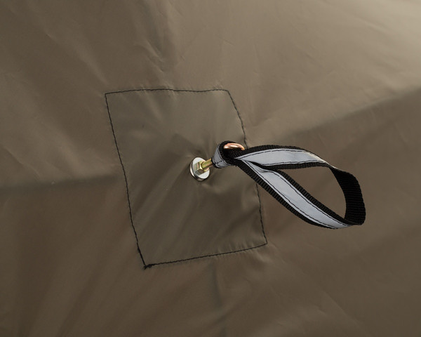 Палатка Пингвин Shelters MrFisher Шелтерс 215 с москитной сеткой (хаки)- фото6