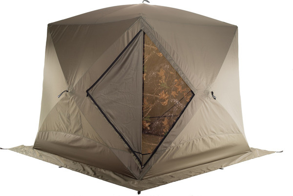 Палатка Пингвин Shelters MrFisher Шелтерс 215 Шатер с москитной сеткой и шторой (хаки)- фото