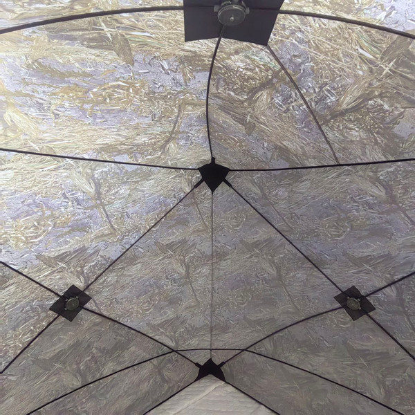 Палатка-баня Пингвин Shelters Призма Премиум 1-слойная Композит (камуфляж)- фото5