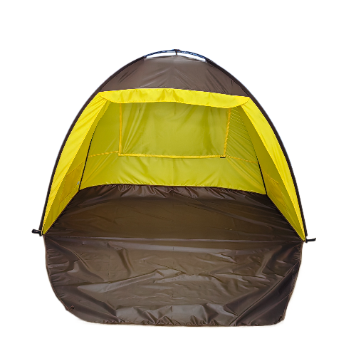 Палатка Пингвин Shelters Пляжная 200x190 (коричневый/желтый)- фото3