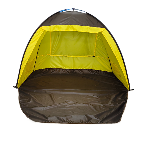Палатка Пингвин Shelters Пляжная 200x190 (коричневый/желтый)- фото4